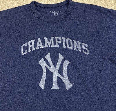 Wright & Ditson New York Yankees T Shirt Mens Large Champions Baseball Retro MLB