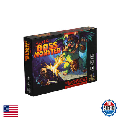 Super Boss Monster by Brotherwise Games | Dungeon-Building Strategy, Drafting Ro