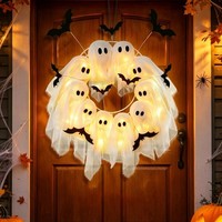 Halloween Deko Geist TüRkranz Fenster Dekoration FüR Halloween Festlichkeiten