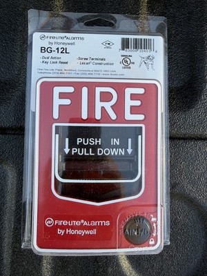 LOT OF 2 - FIRE-LITE BG-12L - Brand New Sealed Fire-Lite Honeywell