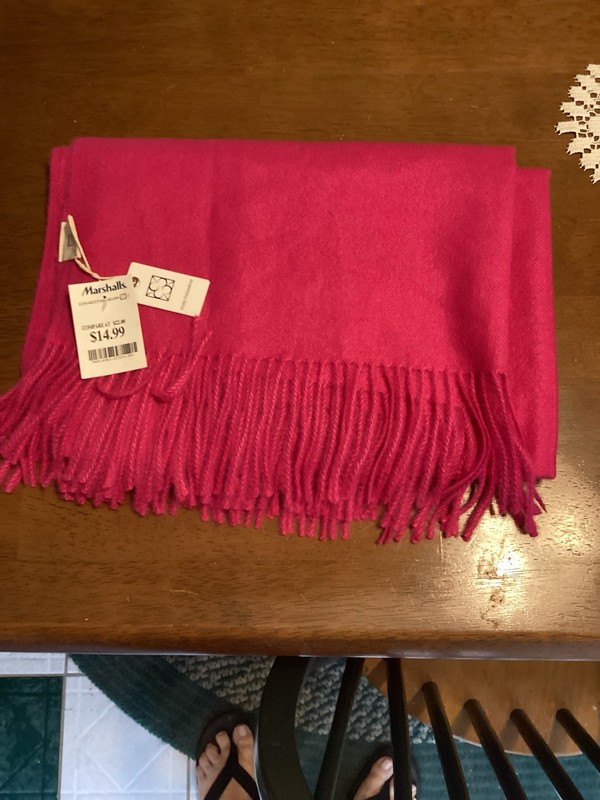 Scarf Hot Pink, Super Warm, Winter Soft