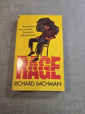 Rage ~ STEPHEN KING as RICHARD BACHMAN ~ First British Edition ~ NEL ~ 1st 1983