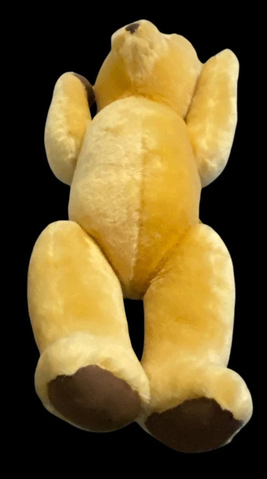 MUY RARO 25" DE COLECCIÓN Decanos/Gwentoy Articulado Oso de Peluche Dorado Peluche de Gran Bretaña Excelente Foto 4 de 4