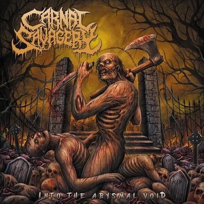 CARNAL SAVAGERY - INTO THE ABYSMAL VOID - Vinyl Record - K72z