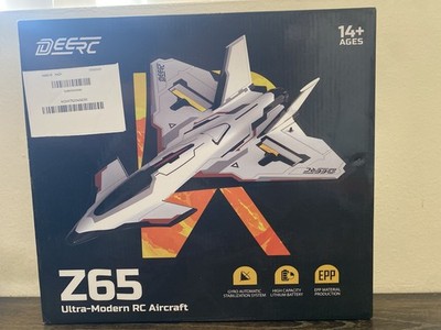 DEERC Future RC Plane 4 Channel Remote Control Jet Hobby Airplane with LED... 