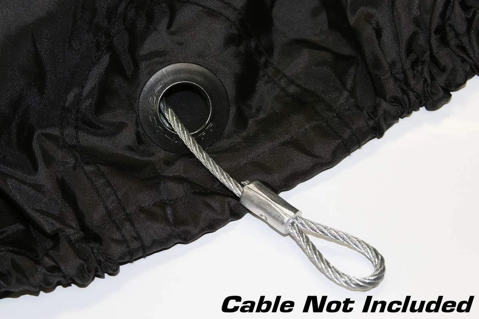 Deluxe Motorcycle Cover, Weather Protection, Air Vents, Heat Shield, Windshield  - Image 4 of 4