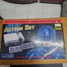Consola de videojuegos retro tipo NES &ndash; Action Set (190 juegos integrados)