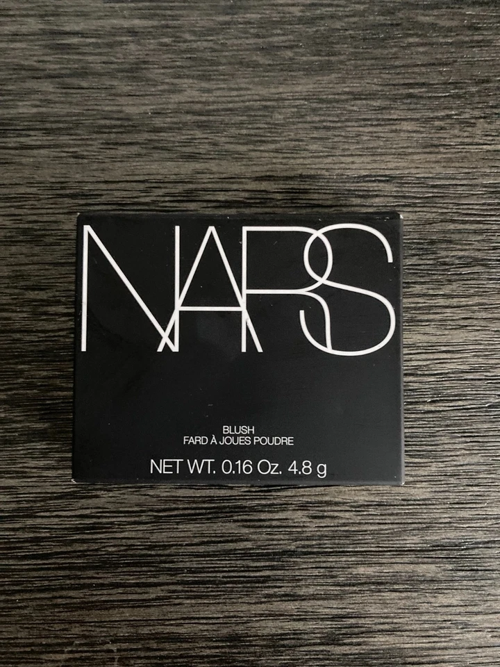 Rubor en polvo NARS ORGASM 4013/0,16 oz/4,8 g/rosa melocotón con brillo dorado nuevo en caja Foto 2 de 4