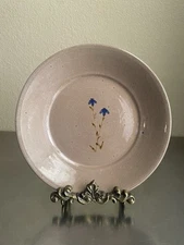 5 Piece Jugtown Ware Pottery Plate Set