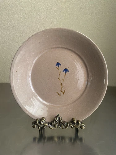 5 Piece Jugtown Ware Pottery Plate Set