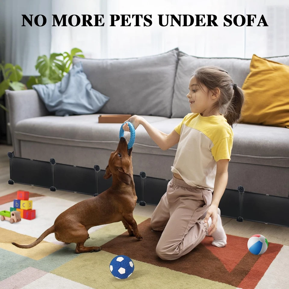 6.7 英寸高 x 166 英寸长总沙发挡板,可调节长度沙发挡板... — 第 2/4 张图片