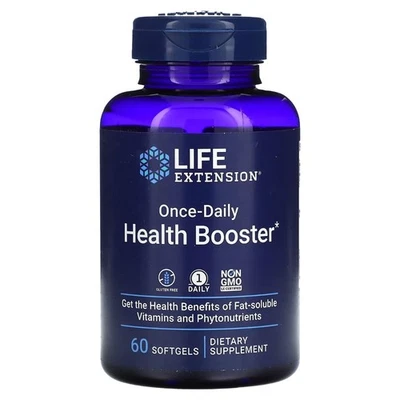 Life Extension Once-Daily Health Booster, Gesundheits-Booster 60 Weichkapseln - Bild 1 von 2