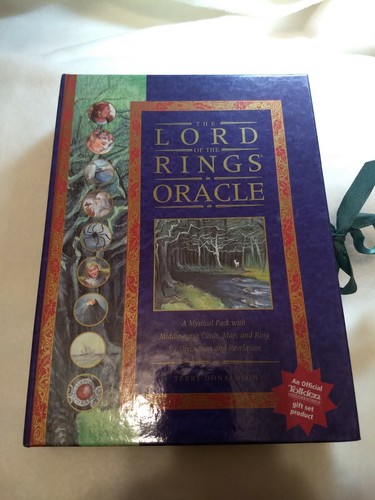 The Lord of the Rings Oracle w/ Middle- earth Cards, Map and Ring  - Picture 1 of 9