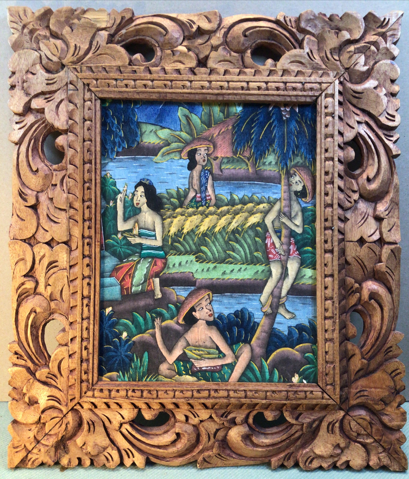 INDONESIAN PAINTING, image size:1367x1600