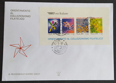 Italy Envelope FDC Wing 1240 Orientation to the collection beautiful as photo