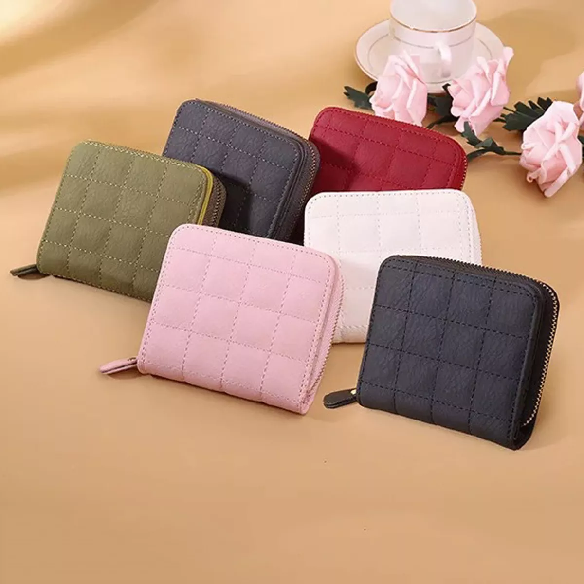 Girls Wallet Women Short Small Money Purse Ladies Pu Leather Folding Coin  Card Holder Wallet Monedero Corto Fast Drop Shipping - AliExpress