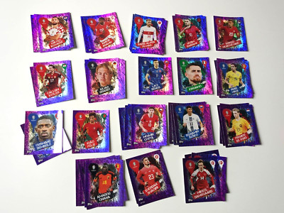 Topps Euro 2024 Sticker Purple Parallel Artist aus Drop Down Liste aussuchen