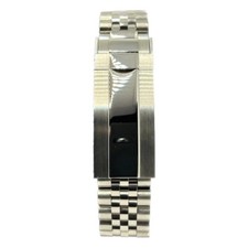 20MM Jubilee Style Watch Band W/ Glide Lock Clasp