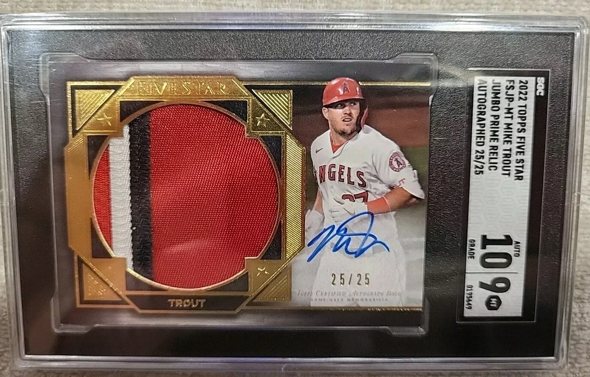 Topps Mike Trout Baseball Sports Trading Cards & Accessories