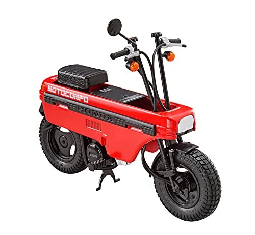 モトコンポ (MOTOCOMPO) AB12 Aoshima No.67 1/12 Honda AB12 Motocompo 1981 Folding Scooter