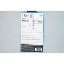 iHome 2.1 A 30 Pin Wall Charger - Retail Packaging - White