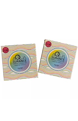 2- J. Cat Beauty- AQUASURANCE COMPACT FOUNDATION- Espresso
