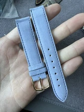 Vintage Watch Strap 17 mm Leather Nos Top Quality V58