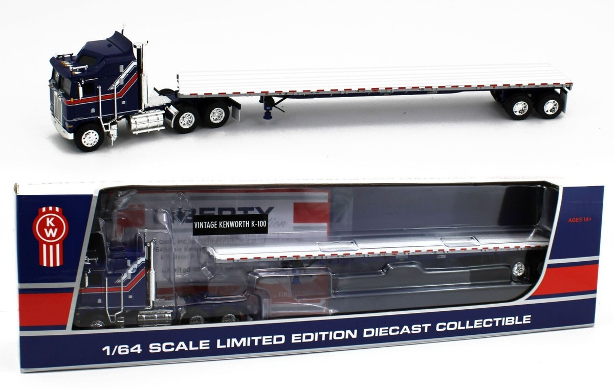 2023 DCP 1:64 *LIBERTY EDITION* Kenworth W900A & K-100 COE w