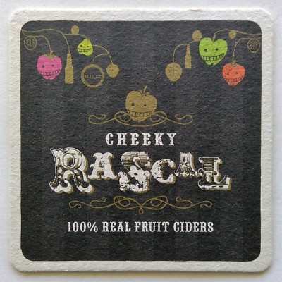 Cheeky Rascal 100% Real Fruit Ciders Coaster (B313)