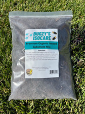 Organic Isopod Substrate Mix Limestone Calcium Infused Bag Bioactive Terrarium