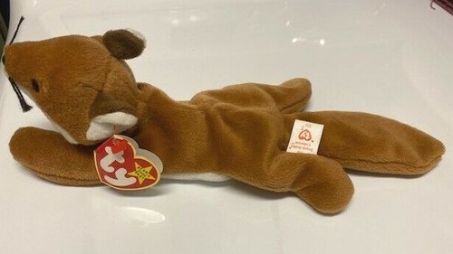 SLY the fox Beanie Baby 1996. Tag Errors!! - Picture 4 of 11