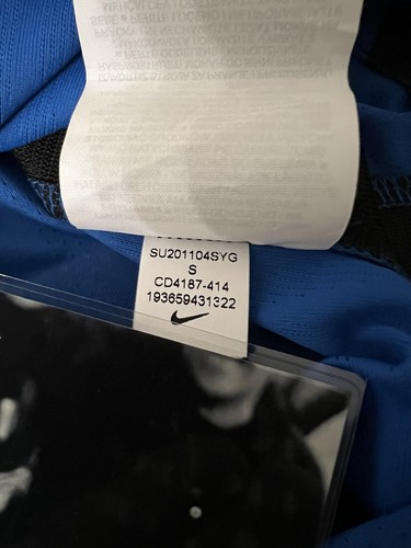 MAGLIA INTER 2020/21 MATCH 19 SCUDETTO PALLONE PRO Fascia TRIPLETE ZANETTI COA - Foto 12 di 24