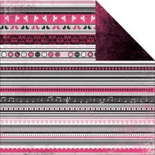 Love Notes - Together,  DS scrapbook paper - Kaisercraft P608