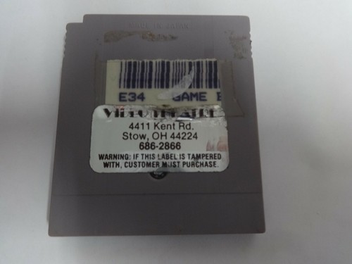 Wizards & Warriors X Fortress Of Fear Original Nintendo Gameboy Game Cartridge - Picture 2 of 2