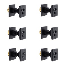 Square Presurized Shower Body Spray Jets Head 6pcs Wall Mount Massage Side Spray