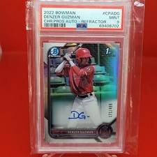 2022 Bowman Chrome Baseball Rookie Prospect 1st Auto's (Pick-A-Player) New 8/1