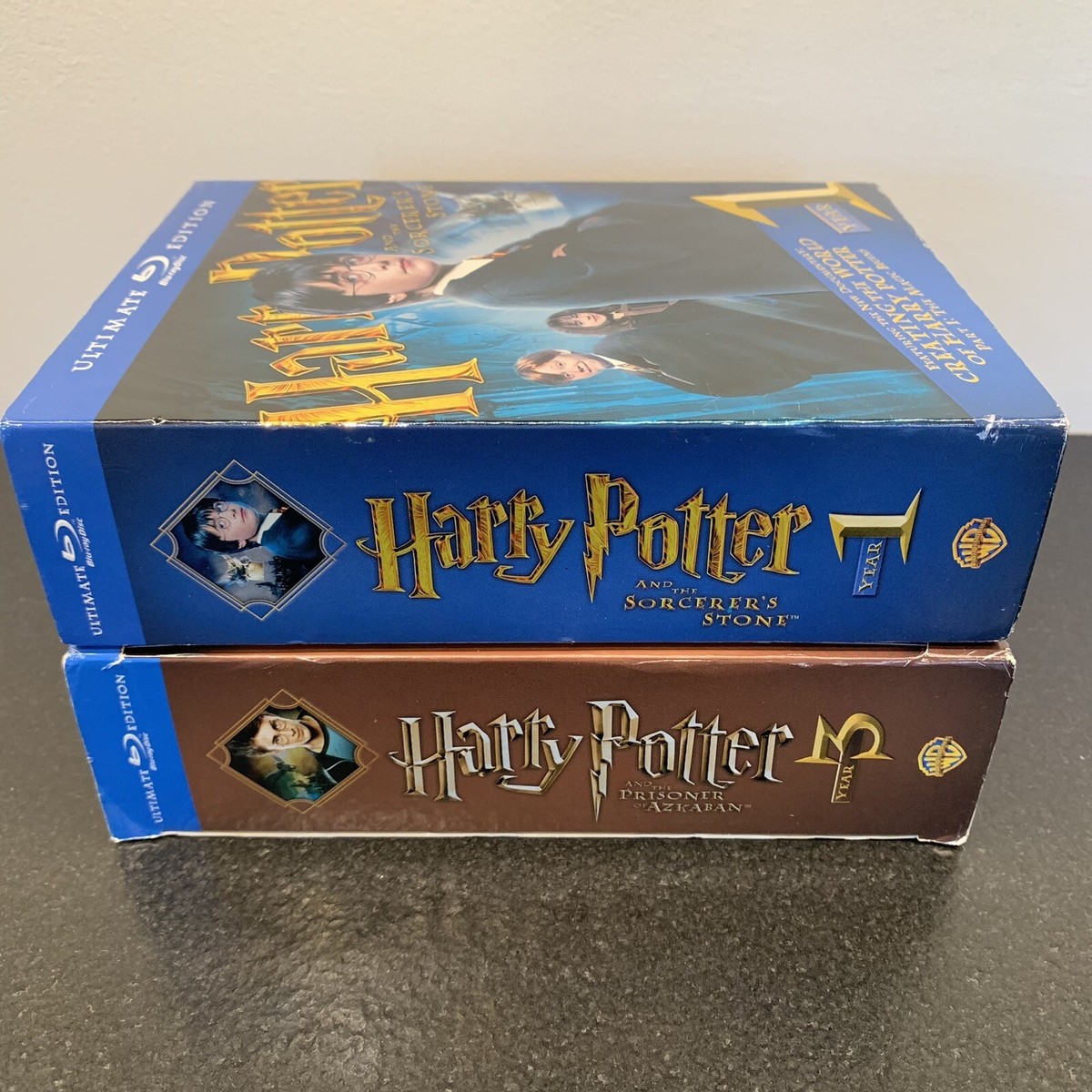 Harry Potter Ultimate Edition Blu Ray Disc Year 1 & 3 Bonus