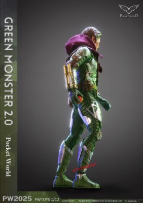 PWTOYS PW2025 1/12 Green Monster 2.0 Battle Damage Edition Action
