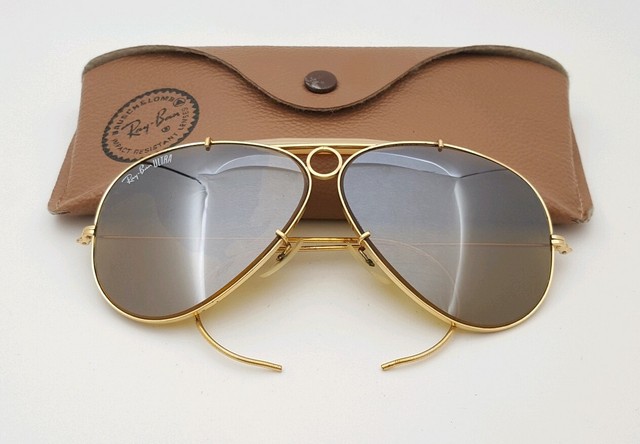vintage bausch and lomb aviator sunglasses