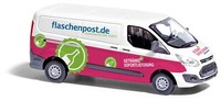 Busch 52437 Ford Transit Custom Kastenwagen, Flaschenpost, H0 Modell 1:87