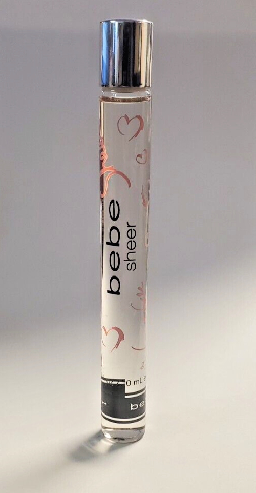 ROLLERBALL WOMEN Bebe Sheer 10 ml / 0.3 fl oz Parfum Roll-on NEW ROLLERBALL WOMEN Bebe Sheer 10 ml / 0.3 fl oz Parfum Roll-on NEW
