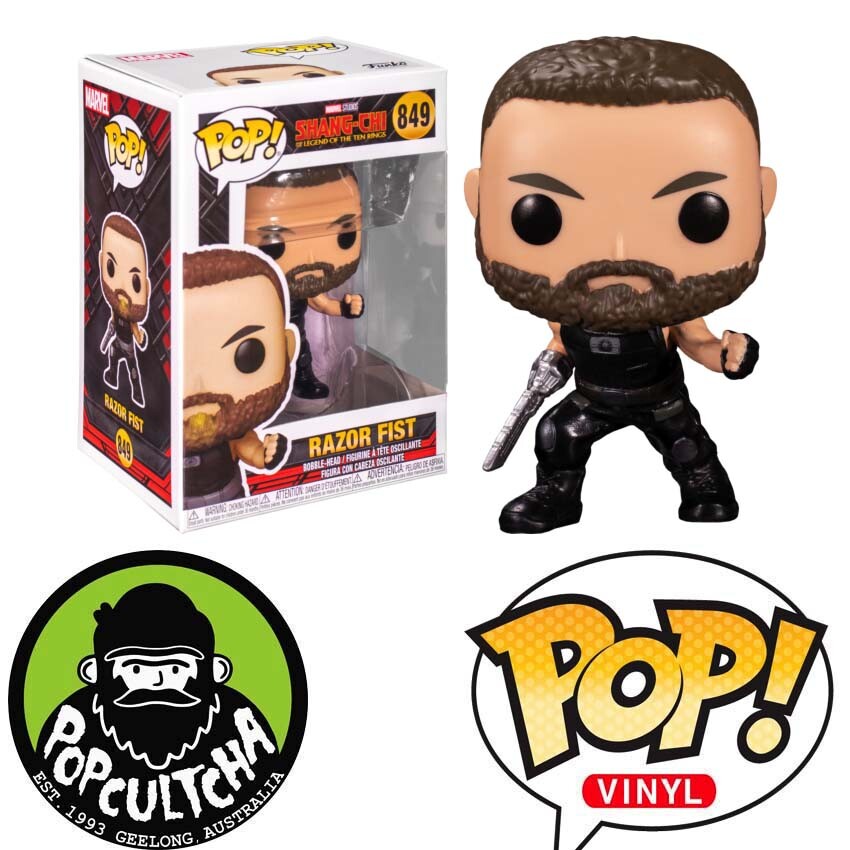 Shang-Chi And The Legend Of The Ten Rings - Razor Fist Pop! Vinyl Figure &Quot;New&Quot;