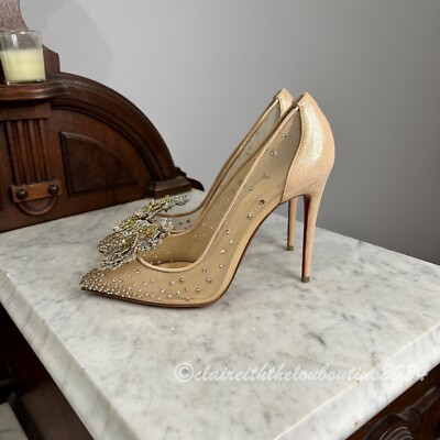 Christian ハイヒール　36.5 ベージュ Louboutin Christian Louboutin メルカリ - 38サイズ ハイヒール ベージュ 靴