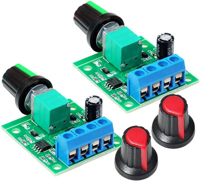 2pcs PWM Niederspannungs-Motordrehzahlregler DC 1.8V 3V 5V 6V 12V 2A 1803B 1803B
