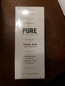 pure biology eye serum