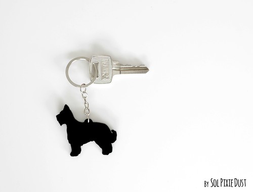 Briard - Keychain Silhouette - 第 1/4 張圖片