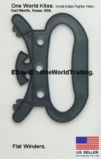 Flat Winder. For Kite Line. Plastic. 1. USA.