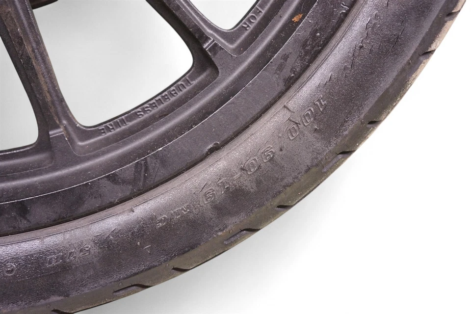 Horquillas de llanta delantera Harley-Davidson Dyna Super Glide 19x2,15 13 radios #1 *2413B Foto 4 de 4