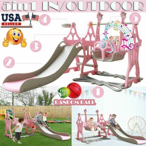 toddler climber and swing set