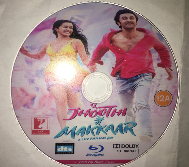 Tu Jhoothi Main Makkaar 2023 Bollywood Movie Blu Ray Disk